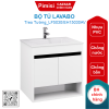 Bộ tủ lavabo treo tường Caesar LF5030/EH15030AV màu trắng