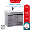 Bộ tủ lavabo treo tường Caesar LF5032/EH05032ASV màu trắng
