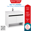 Bộ tủ lavabo treo tường Caesar LF5032/EH15032AV màu trắng