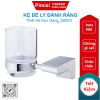 Kệ để ly đánh răng Caesar Q8803 đơn inox 304