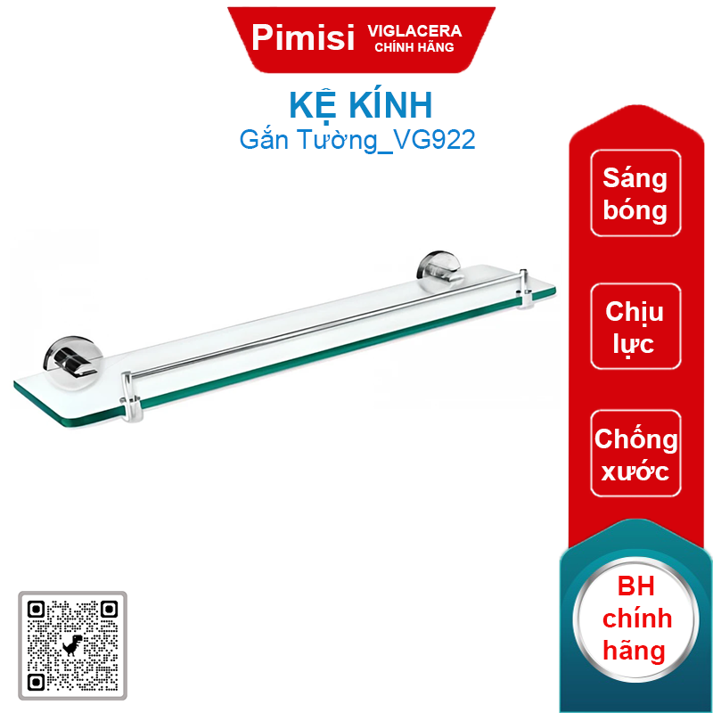 Kệ kính Viglacera VG922 gắn tường