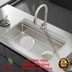 Bồn rửa chén Pimisi PR-7848 thương hiệu đến từ Nhật Bản