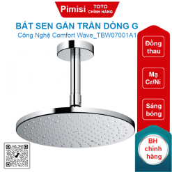 Bát sen gắn trần TOTO TBW07001A1 tròn 200mm dòng G