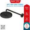 Bát sen gắn tường TOTO TBW01003BB#MBL màu đen mờ