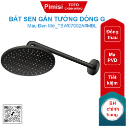 Bát sen gắn tường TOTO TBW07002A#MBL tròn 250mm dòng G màu đen mờ