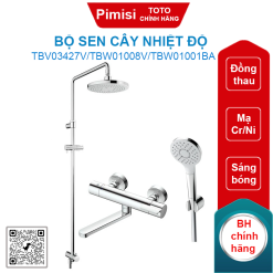 Bộ sen cây TOTO TBV03427V/TBW01008V/TBW01001BA nhiệt độ Nhật