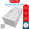 Bồn tắm TOTO PAY1525HVC#W/TVBF411 chân yếm 1.5M
