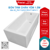 Bồn tắm TOTO PAY1525VC#W/TVBF411 chân yếm 1.5M