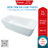 Bồn tắm TOTO PJY1724PWEN#MW đá cẩm thạch 1.7M trắng mờ