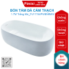 Bồn tắm TOTO PJY1744PWEN#MW đá cẩm thạch 1.7M trắng mờ