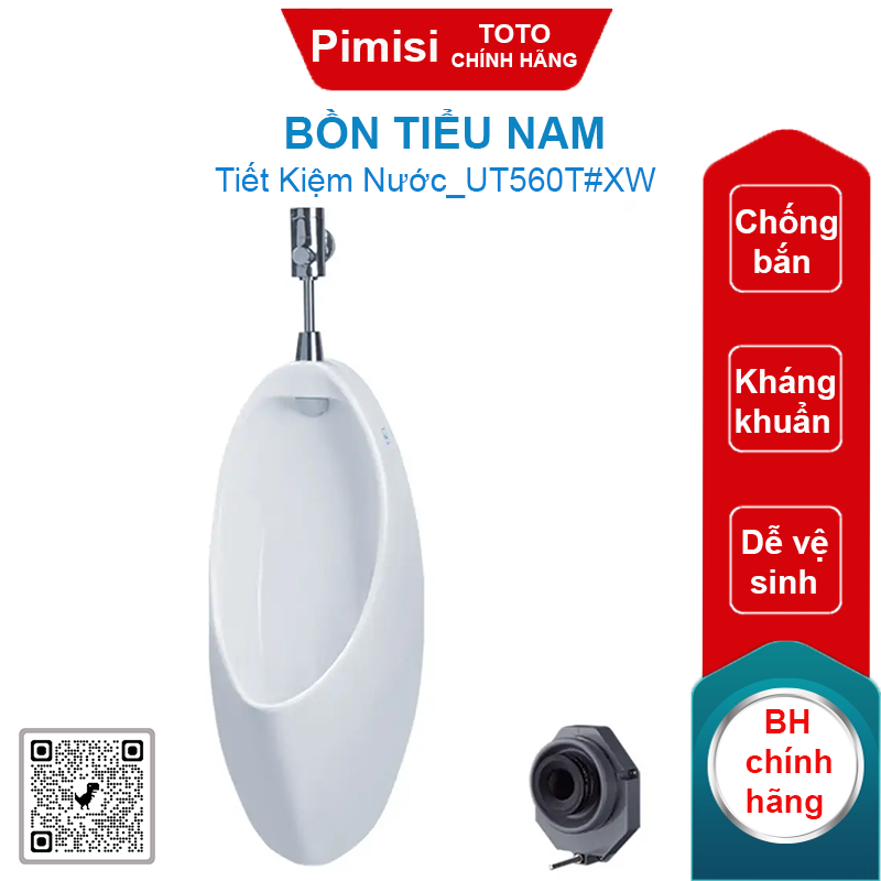 Bồn tiểu nam Toto UT560T#XW treo tường
