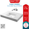 Chậu lavabo TOTO LT1515#XW âm bàn