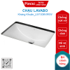 Chậu lavabo TOTO LW1536V#XW âm bàn
