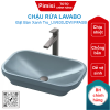 Chậu rửa lavabo TOTO LW630JDW/F#ASB đặt bàn xanh tro