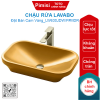 Chậu rửa lavabo TOTO LW630JDW/F#MDR đặt bàn cam vàng