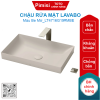 Chậu rửa mặt lavabo TOTO LT4716G19#MBE đặt bàn màu be mờ