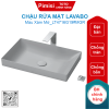 Chậu rửa mặt lavabo TOTO LT4716G19#MGR đặt bàn màu xám mờ 600x380 mm