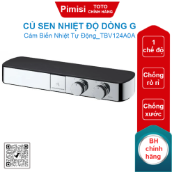Củ sen nhiệt độ TOTO TBV124A0A dòng G 1 chế độ