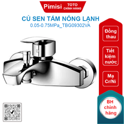 Củ sen tắm TOTO TBG09302VA nóng lạnh