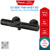 Củ sen tắm TOTO TBV01402BA#MBL nhiệt độ màu đen mờ