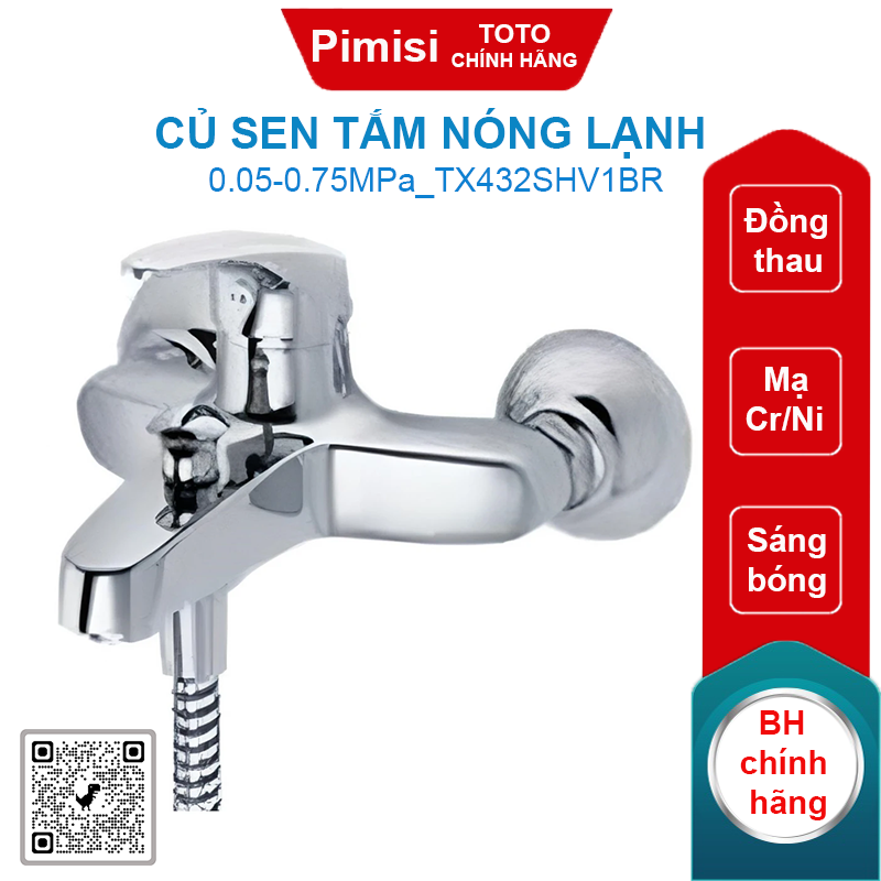 Củ sen tắm TOTO TX432SHV1BR nóng lạnh