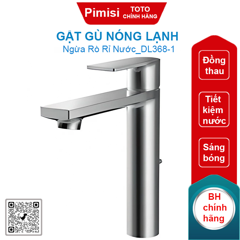 Gật gù nóng lạnh TOTO DL368-1 cổ cao