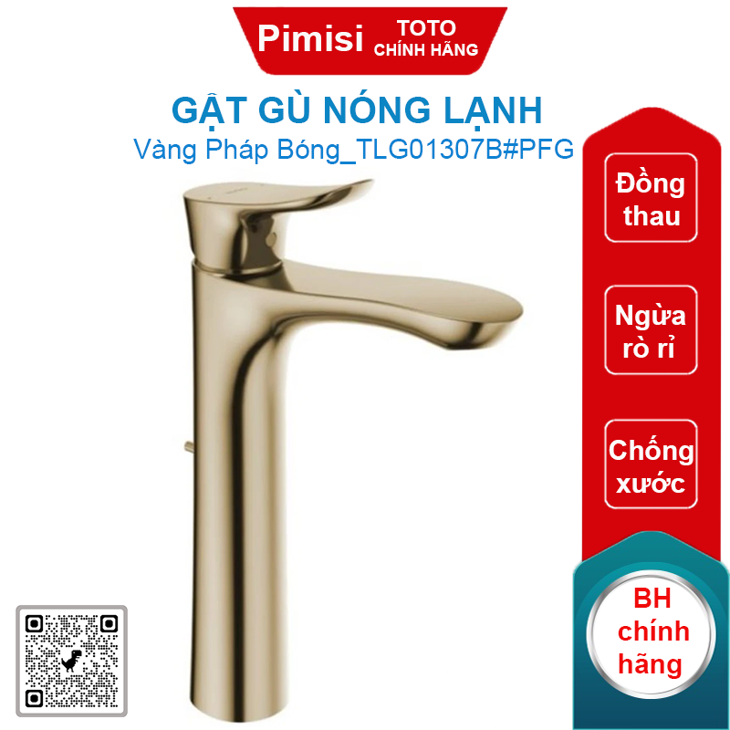 Gật gù nóng lạnh TOTO TLG01307B#PFG cổ cao