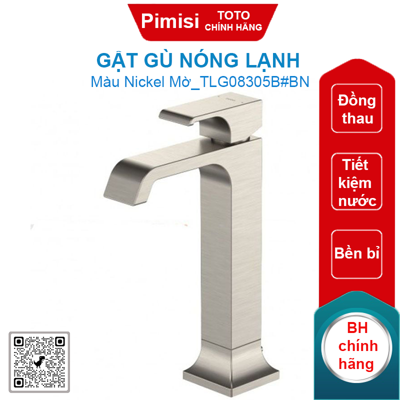 Gật gù nóng lạnh TOTO TLG08305B#BN cổ cao