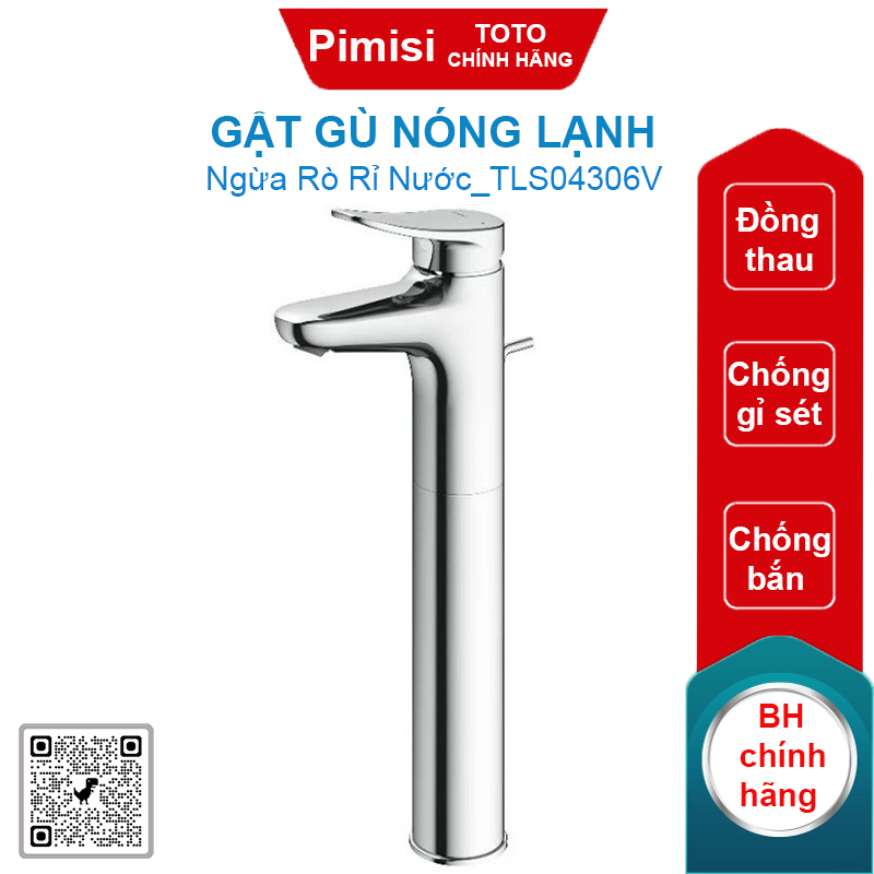 Gật gù nóng lạnh TOTO TLS04306V cổ cao
