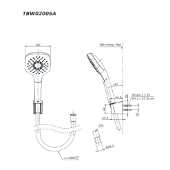 Alternative view of Sen cây TOTO DM907C1S/TBG04302VA/TBW02005V nóng lạnh