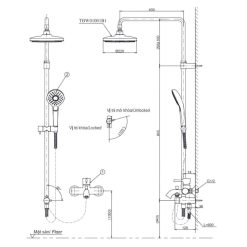 Alternative view of Sen cây TOTO TBG01302VA/DGH108ZR/TBW01001BA nóng lạnh