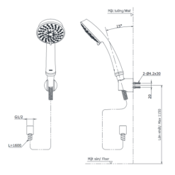 Alternative view of Sen cây TOTO TBS04302V/TBW03002B/TBW01001BA nóng lạnh