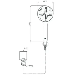 Alternative view of Sen tắm Toto TBS06304A TBS01304B1 TBW10020V TBW02013B TBW09000V âm tường