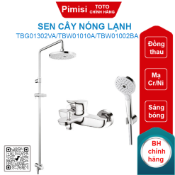 Sen cây TOTO TBG01302VA/TBW01010A/TBW01002BA nóng lạnh