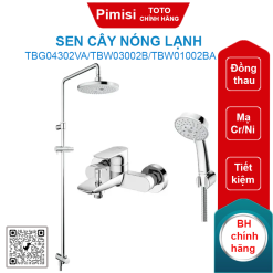 Sen cây TOTO TBG04302VA/TBW03002B/TBW01002BA nóng lạnh
