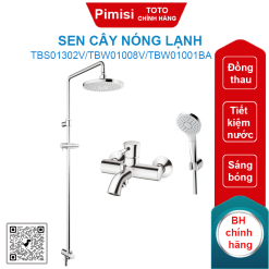 Sen cây TOTO TBS01302V/TBW01008V/TBW01001BA nóng lạnh