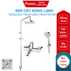 Sen cây TOTO TBS02302V/TBW01008V/TBW01001BA nóng lạnh