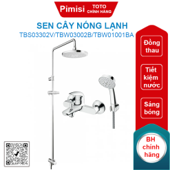 Sen cây TOTO TBS03302V/TBW03002B/TBW01001BA nóng lạnh