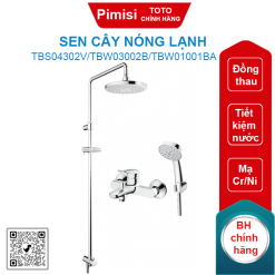 Sen cây TOTO TBS04302V/TBW03002B/TBW01001BA nóng lạnh