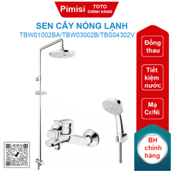 Sen cây TOTO TBW01002BA/TBW03002B/TBS04302V nóng lạnh