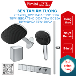 Sen tắm TOTO TBV11140A TBN11FC0A TBW15EB0A TBN01003A TBW15CE0A TBW160N0A TBW160V0A 2 thiết bị