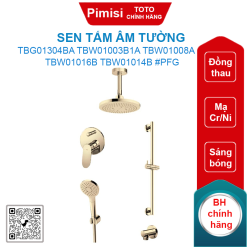 Sen tắm Toto TBG01304BA TBW01003B1A TBW01008A TBW01016B TBW01014B 2 đường nước #PFG vàng Pháp bóng