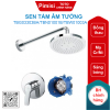 Sen tắm Toto TBG03303BA/TBN01001B/TBW01003A âm tường 1 đường nước