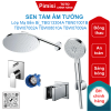 Sen tắm Toto TBG13304A TBN01001B TBW07002A TBW08010A TBW07009A âm tường 2 thiết bị