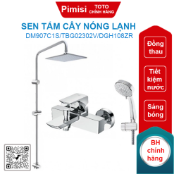 Sen tắm cây TOTO DM907C1S/TBG02302V/DGH108ZR nóng lạnh