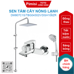 Sen tắm cây TOTO DM907C1S/TBG04302V/DGH108ZR nóng lạnh