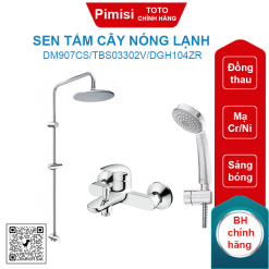 Sen tắm cây TOTO DM907CS/TBS03302V/DGH104ZR nóng lạnh
