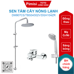 Sen tắm cây TOTO DM907CS/TBS04302V/DGH104ZR nóng lạnh