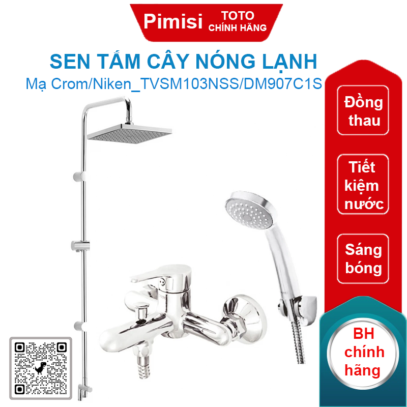 Sen tắm cây TOTO TVSM103NSS/DM907C1S nóng lạnh