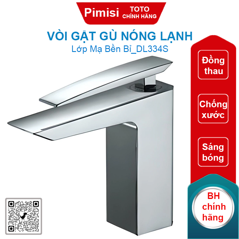 Vòi gật gù nóng lạnh TOTO DL334S